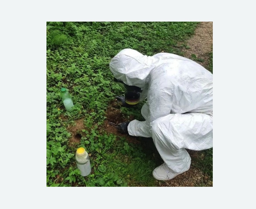 уничтожение кротов на участке в Черемушках города Москвы